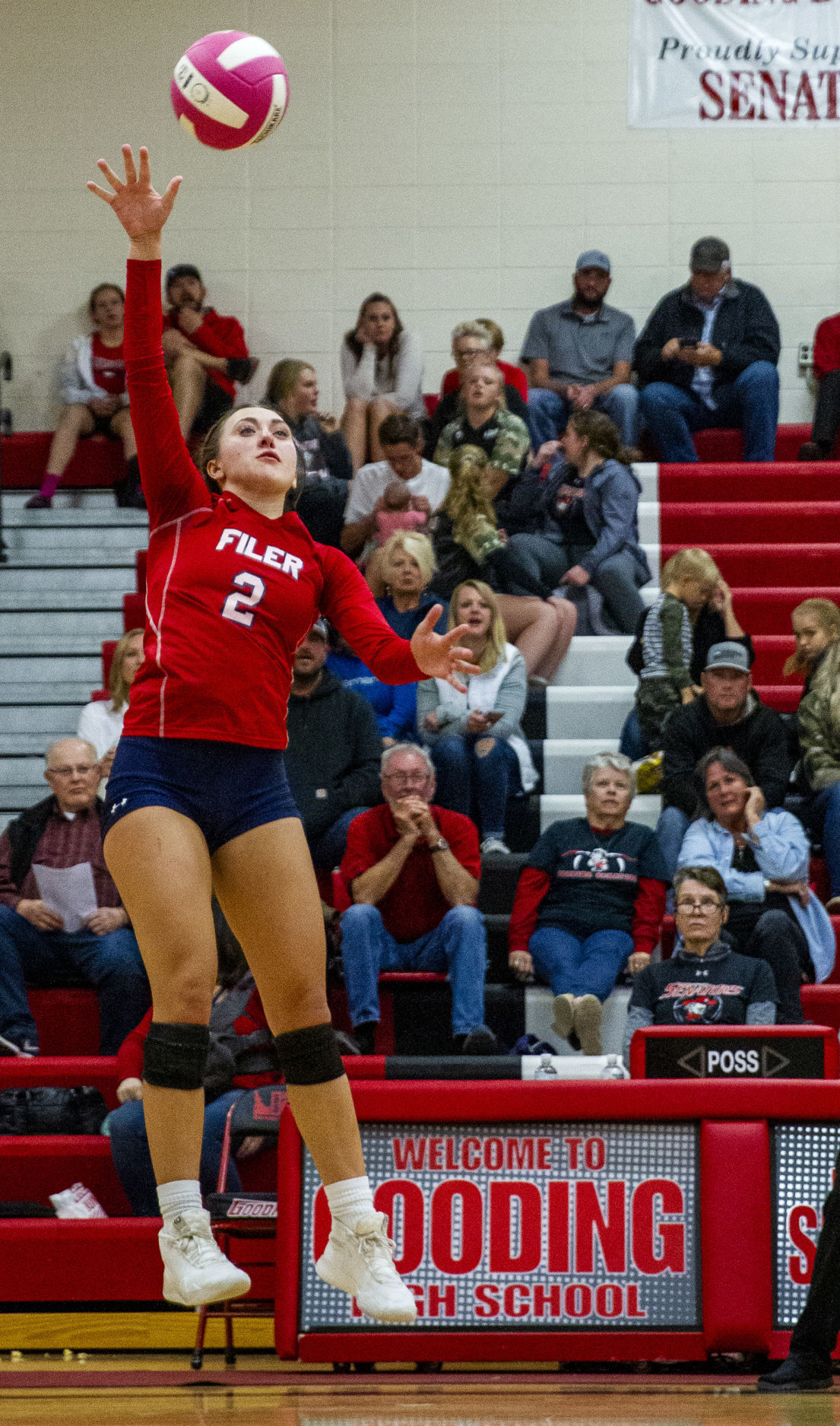 Filer flies past Gooding girls volleyball